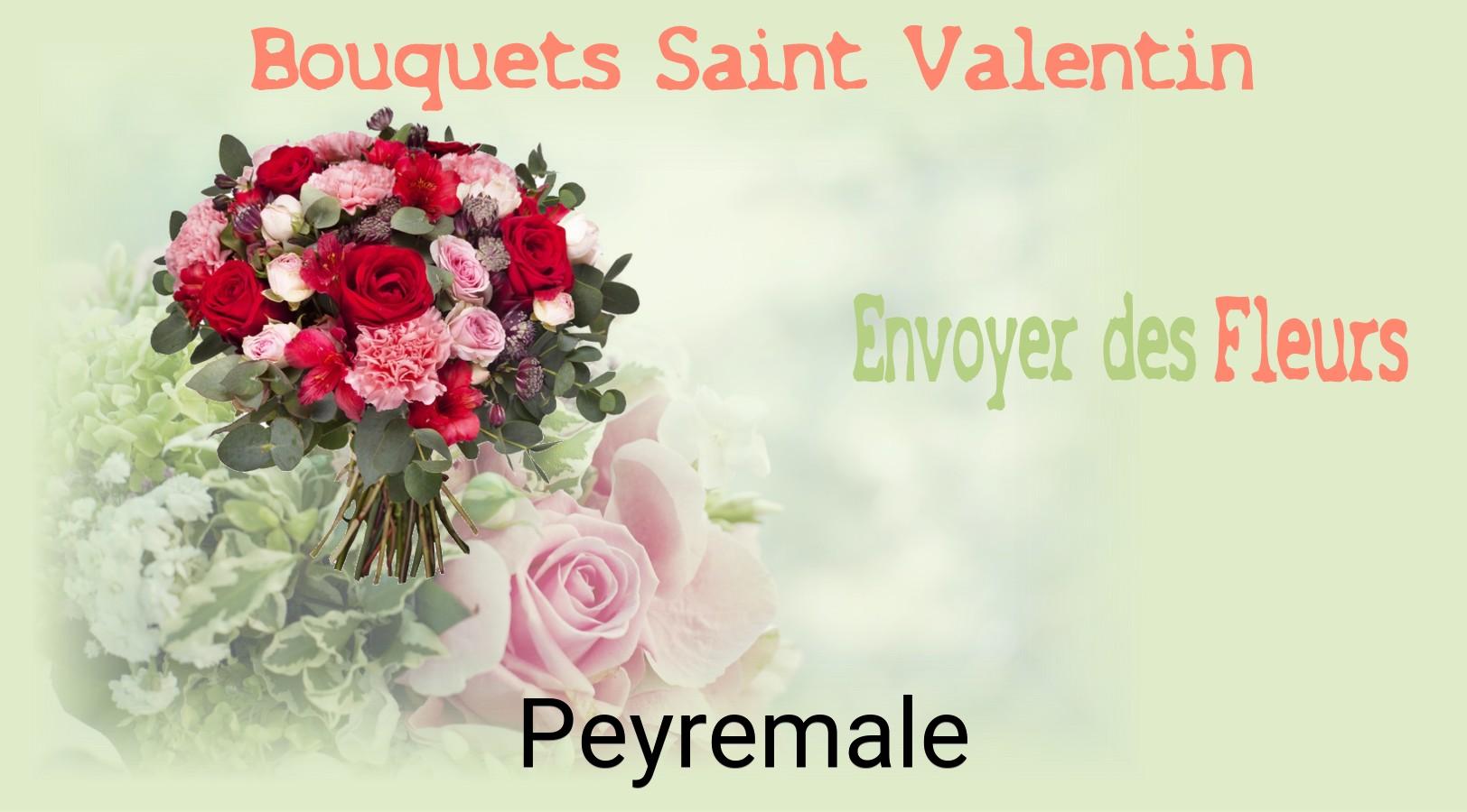 Roses de Saint-Valentin livrées à Peyremale